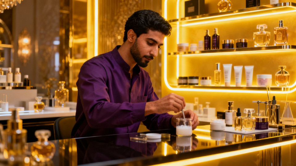 صناعة مستحضرات التجميل